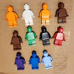 Lego Monochrome Figures