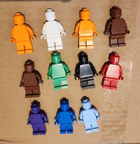 Lego Monochrome Figures