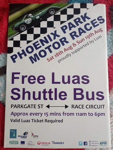 Programme for the LAST Park Motor Races