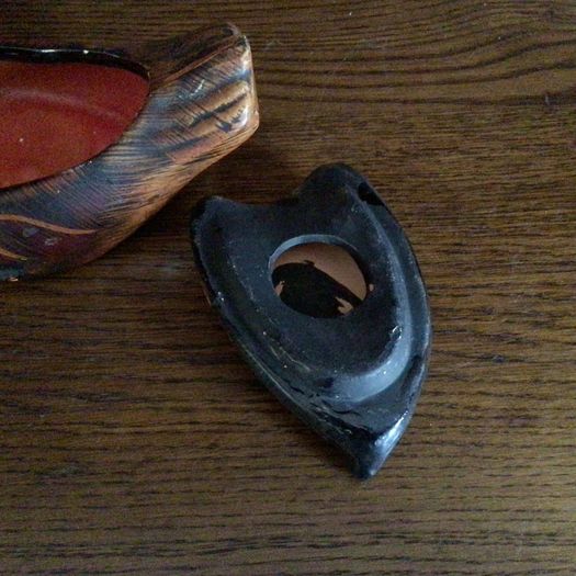 Vintage Ceramic Duck Trinket Box