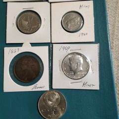 Seven Assorted Coins