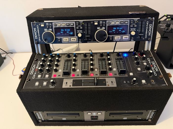 Denon CD and Mixer Combo