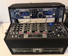 Denon CD and Mixer Combo