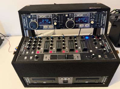 Denon CD and Mixer Combo