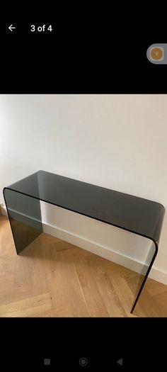 Glass Console Table