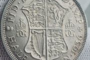 1936 silver halfcrown