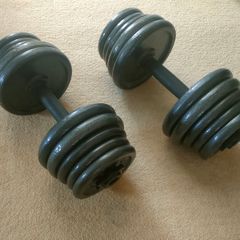 18Kg x 2 Dumbells