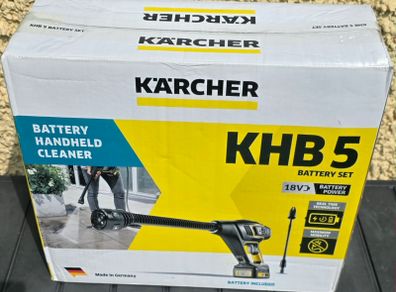 New Karcher KHB5 Battery Operated Power Washer