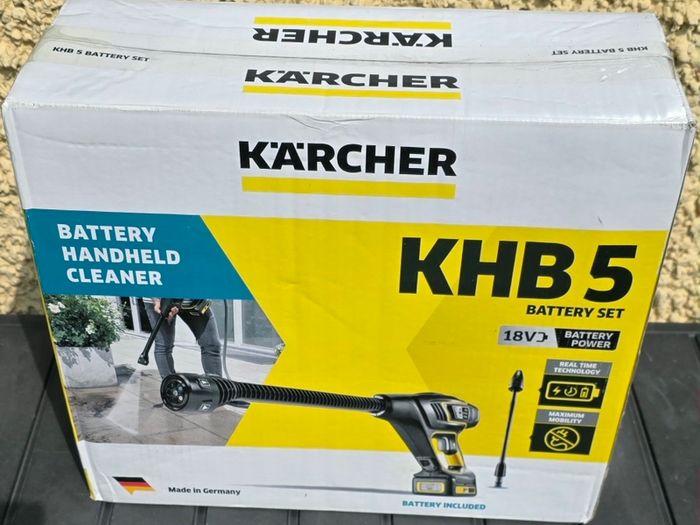 Brand New Karcher KHB5 Power Washer and Spare 5AH Battery
