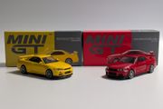 2x Mini GT Skyline R34 GTR
