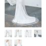 Love Story Bride - Olive Wedding Dress Cape Image 3