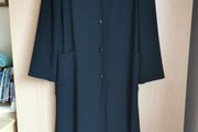 NEW - Max Mara 100% Wool Black Long Coat UK 12