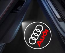 Audi projector logo