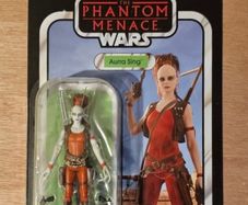 Star Wars Aurra Sing Bounty Hunter 3.75 " Scale From The New Vintage Wave New & Unopened