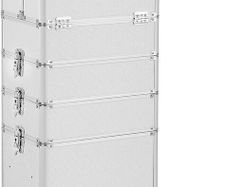Professional Makeup Trolley Case with Lock & Wheels