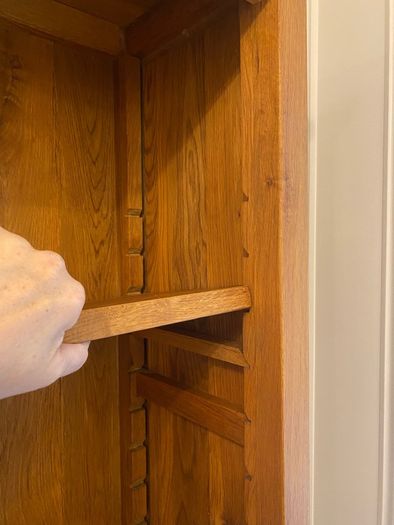 Solid Oak bookshelf