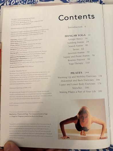 Yoga and Pilates for Everyone Book