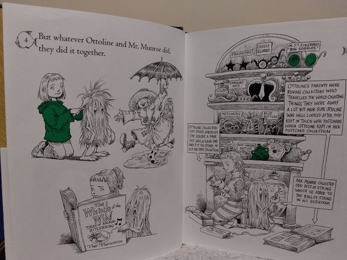 Chris Riddell Ottoline And Goth Girl Books,  Hardback