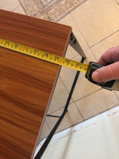 Compact home office desk