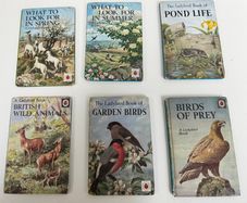 Collection of 6 vintage Ladybird nature books