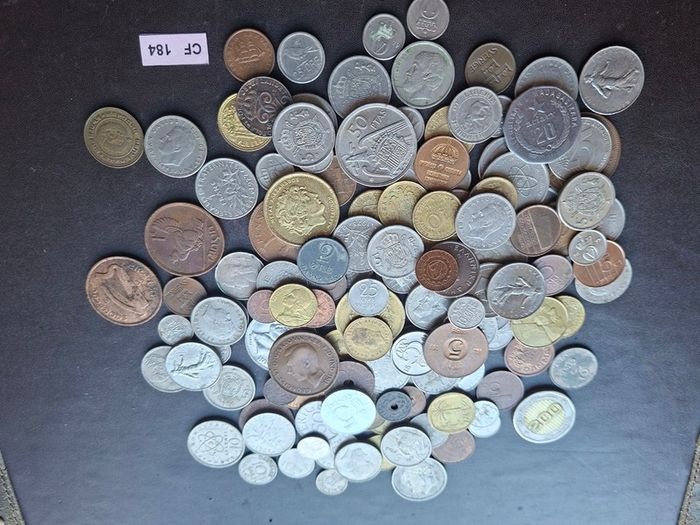 A Lot of 600+ grams of coins from Worldwide#8