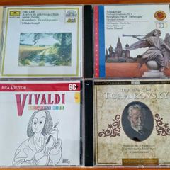 CD's set 4 CD - Vivaldi's Greatest Hits / The Best Of Tchaikovsky / Tchaikovsky - Lorin Maazel, The Cleveland Orchestra / Franz Liszt,  VG condition.