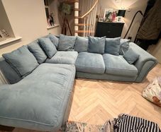 Beautiful Blue Sofa