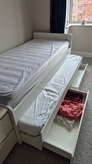 child bed with drawer bed