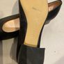 Women shoes low heel black leather designer Unisa size 5 BNWT Image 7