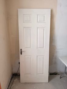 Wooden doors x 2