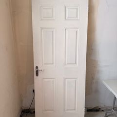 Wooden doors x 2