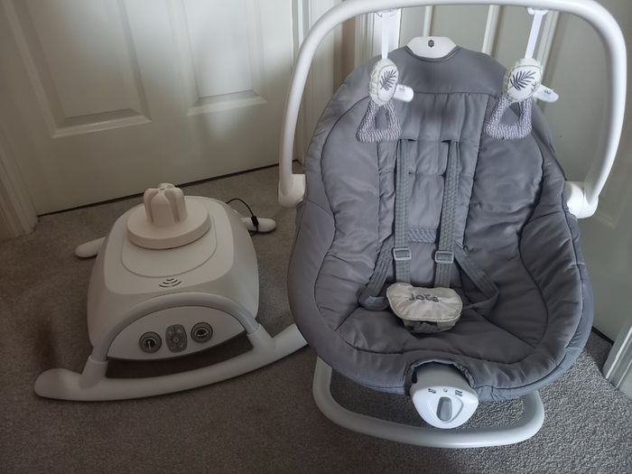 Joie Emeri 2-in-1 Baby Swing and Rocker Fern