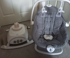 Joie Emeri 2-in-1 Baby Swing and Rocker Fern
