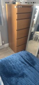 ikea malm tall boy