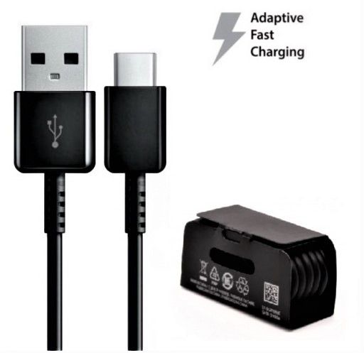 Brand New || Samsung Galaxy S8 S9 S10 S20 (USB-C) Fast Charger USB Cable || 1M Black or White Cable