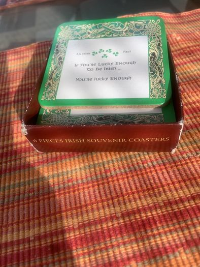 Irish souvenir. X 4coasters