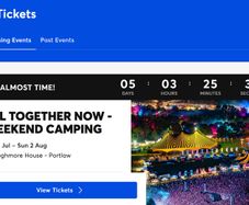 2 All Together Now Weekend Camping Tickets