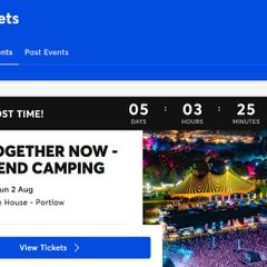 2 All Together Now Weekend Camping Tickets