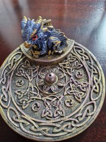 Dragon Incense Holder / Crystal Holder