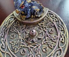 Dragon Incense Holder / Crystal Holder