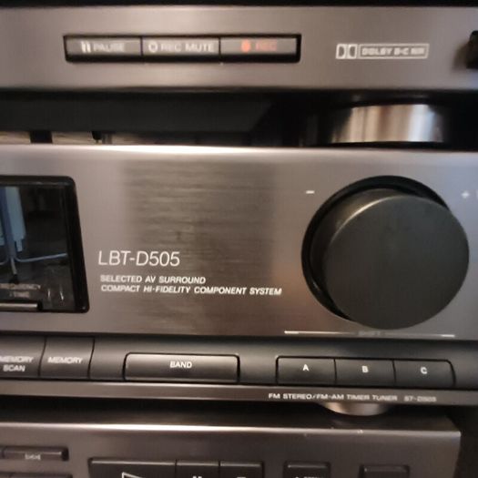 Sony Hi End Liberty Series  Sony LBT-D505 full Separate Stack from Japan like new from 1991 collectors System Pristine working like new
