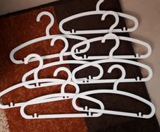7 Kids Teens Wardrobe Hangers Set