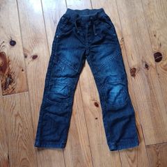 Age 6-7 Blue Black Fade Jeans