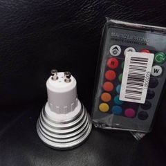 GU10 colour changing downlighter bulbs