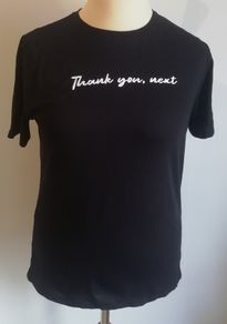 Ladies New Look Thank You Next T Shirt New With Tags Size UK14