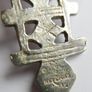 Vintage Large Coptic Cross Pendant, Replica Portland Art Museum Silver Plated (Cross length 3,5") Image 7