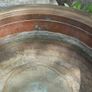 Cachepot for plant/flowers, solid brass/copper Image 4