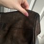 Jimmy Choo Bronze Metallic Suede Ramona Bag Image 8