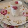 222 Fifth Fine Bone China Floral Dinner Set + Matching Mugs & Accessories Image 5
