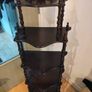 Antique wooden etagere Image 2